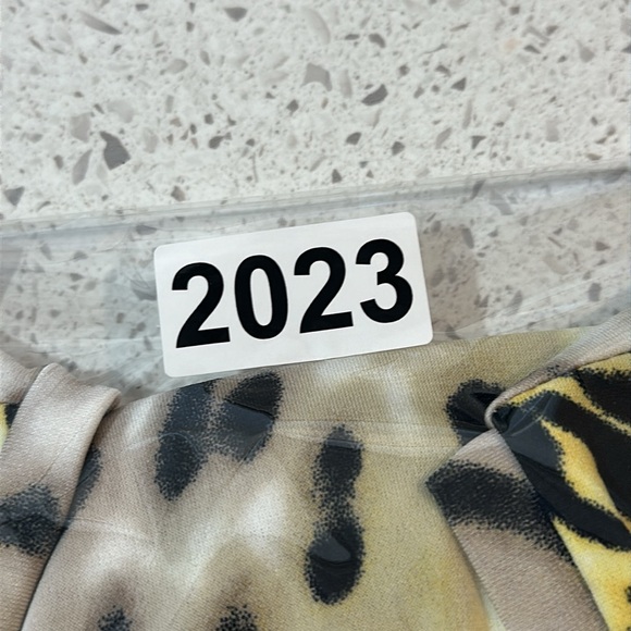 Ellen Tracy Cheetah Animal Print Tank Blouse Size Medium Y2K Retro - Picture 8 of 8